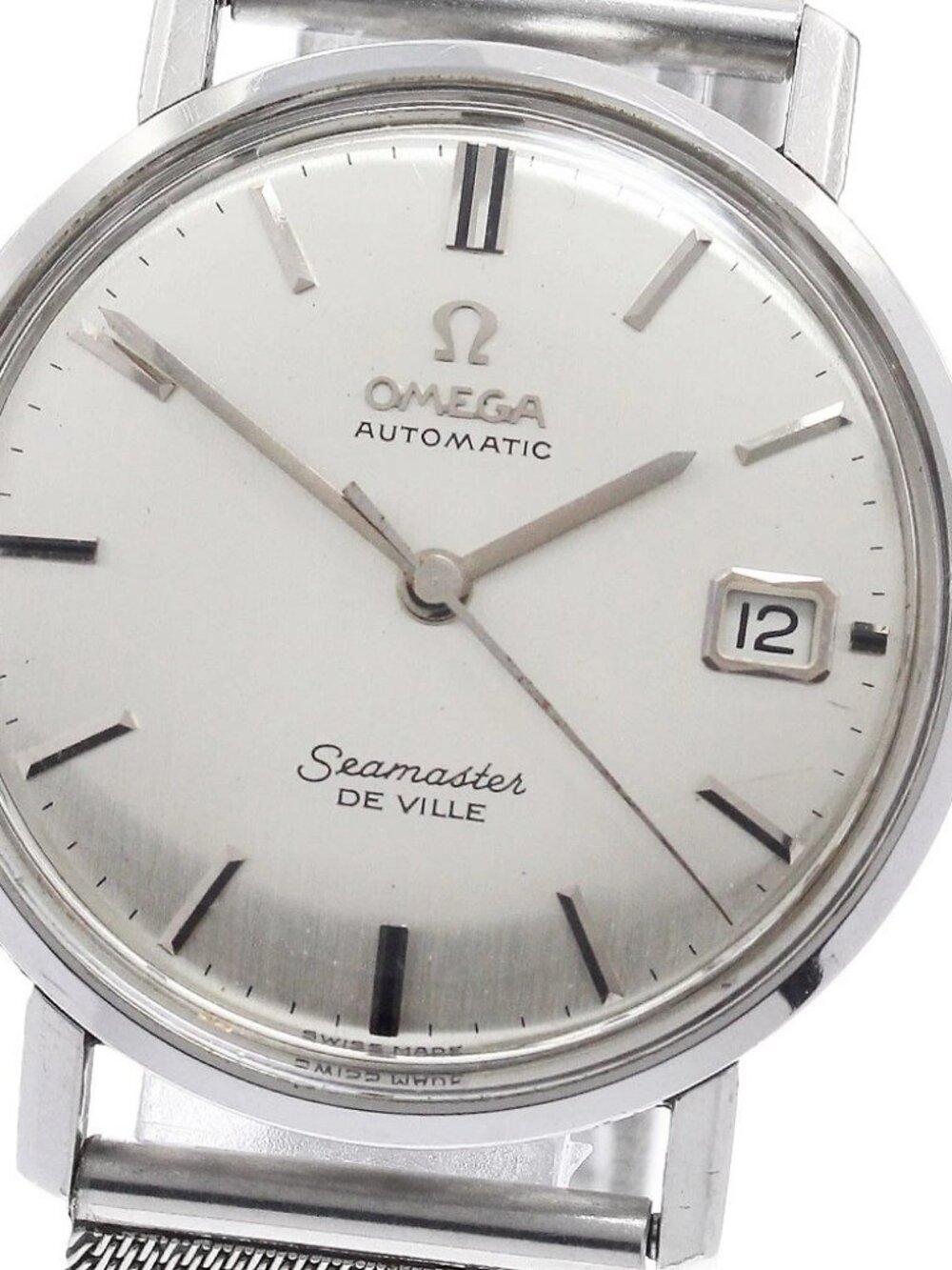 OMEGA SeamasterDe Ville Date vintage Silver Dial Automatic Men's Watch_955673